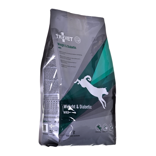 Изображение TROVET Weight & Diabetic WRD with chicken - dry dog food - 3 kg