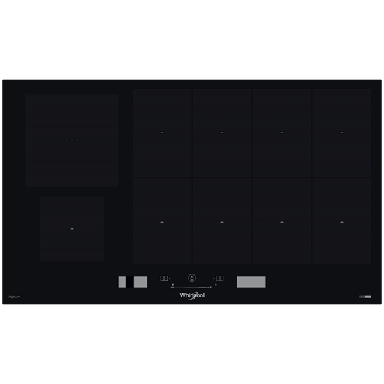 Picture of Whirlpool SMP 9010 C/NE/IXL Black Built-in 86 cm Zone induction hob 10 zone(s)