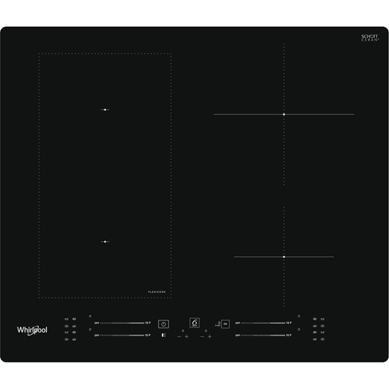 Picture of Whirlpool WL S7960 NE hob Black Built-in 60 cm Zone induction hob 4 zone(s)