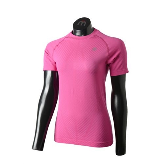 Picture of Woman Half Sleeves Round Neck Skintech Shirt