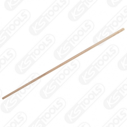 Attēls no Wooden handle f. broom, 1500x28mm, KS Tools