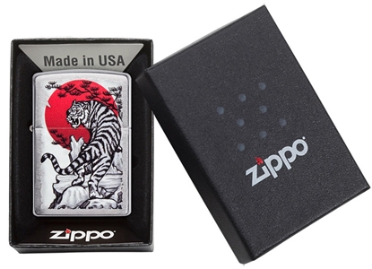 Picture of Zippo Lighter 29889 Asian Tiger Design