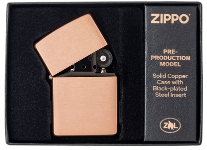 Picture of Zippo Lighter 48107 Solid Copper