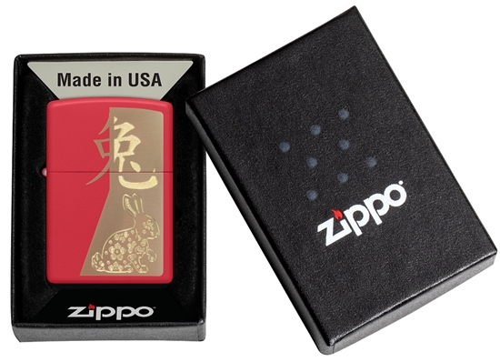Picture of Zippo Lighter 48282 Year of the Rabbit