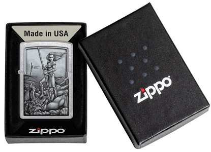 Изображение Zippo Lighter 48371 Medieval Mythological Design