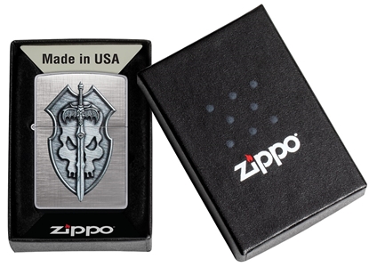 Picture of Zippo Lighter 48372 Medieval Mythological Design