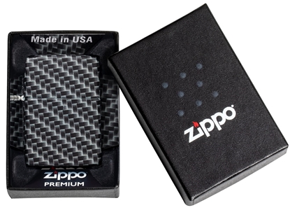Picture of Zippo Lighter 49356 Carbon Fiber Design
