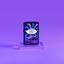 Picture of Zippo Lighter 49699 Black Light Eye Design