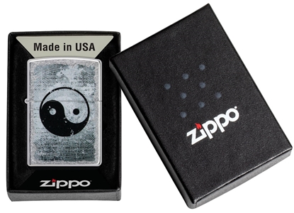 Picture of Zippo Lighter 49772 Ying Yang Design