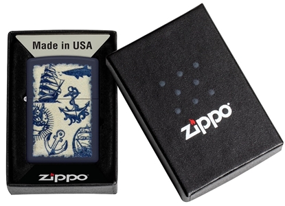 Picture of Zippo Lighter 49774 Nautical Design