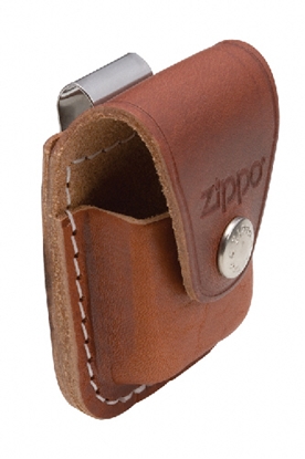 Picture of Zippo Lighter Pouch with Clip-Brown