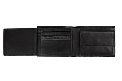 Picture of Zippo Nappa Tri-Fold Wallet Black
