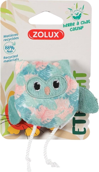 Picture of Zolux ZOLUX Zabawka dla kota ETHICAT sowa, licie
