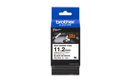 Picture of Brother HSE231E printer ribbon Black