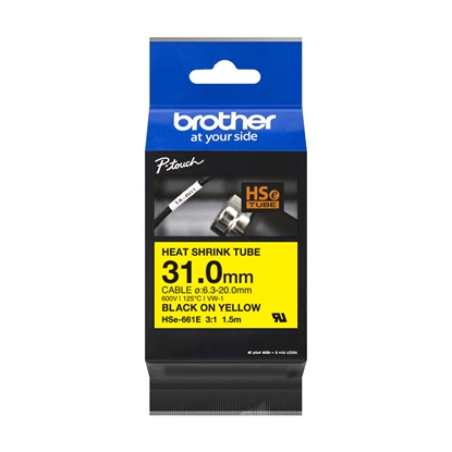 Picture of Brother HSe-661E printer ribbon Black