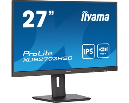 Изображение iiyama ProLite XUB2792HSC-B5 LED display 68.6 cm (27") 1920 x 1080 pixels Full HD Black