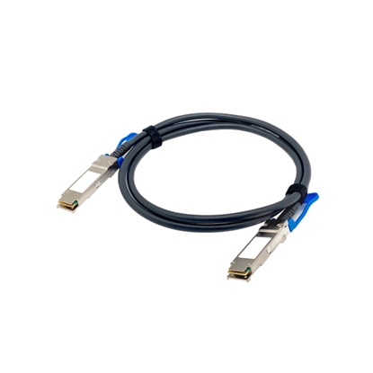 Attēls no QNAP CAB-DAC15M-Q28 fibre optic cable 1.5 m QSFP28 Black