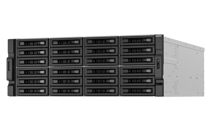 Attēls no QNAP TS-H3087XU-RP NAS Rack (4U) Ethernet LAN Black, White E-2378