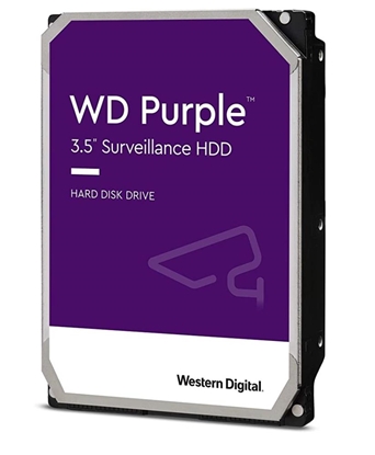Attēls no HDD|WESTERN DIGITAL|Purple|6TB|SATA|256 MB|5400 rpm|3,5"|WD64PURZ