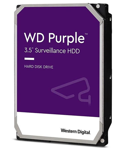 Picture of HDD|WESTERN DIGITAL|Purple|6TB|SATA|256 MB|5400 rpm|3,5"|WD64PURZ