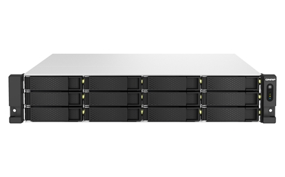 Picture of QNAP TS-H1887XU-RP NAS Rack (2U) Ethernet LAN Black, White E-2336