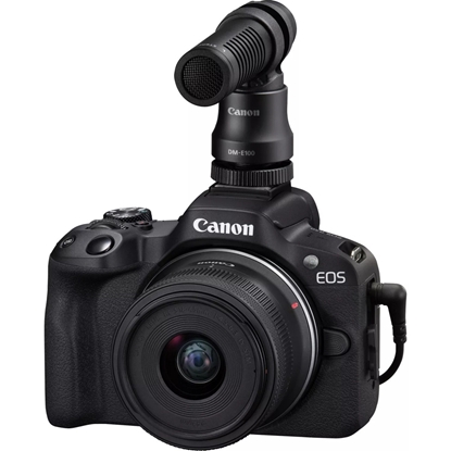 Attēls no Canon EOS R50, Black + RF-S 18-45mm F4.5-6.3 IS STM Kit