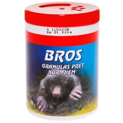 Attēls no Pelēm,žurkām granulas 140gr Bros