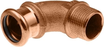 Изображение CU press 90° līkums 15 x ½" ā