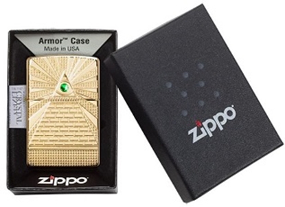 Picture of Zippo Lighter 49060 Armor™ Eye of Providence Design
