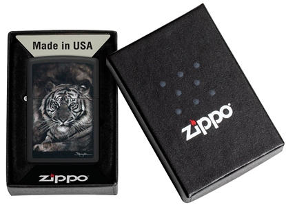 Picture of Zippo Lighter 49763 Tiger design