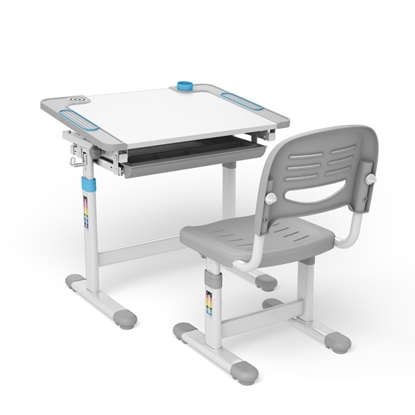 Изображение Biurko ergonomiczne dla dzieci z krzesłem Ergo Office ER-418 