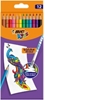 Picture of BIC Kids Evolution Illusion erasable pencil crayons box of 12 pcs