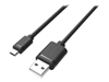 Picture of Kabel USB - microUSB 2.0, 1,5M, M/M; Y-C434GBK 