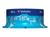 Picture of 1x25 Verbatim Data Life Plus CD-R 80, 52x Speed, cake box
