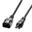 Picture of 3m IEC C14 to IEC C5 Cloverleaf Extension Cable