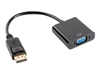 Picture of Adapter DisplayPort (M) -> VGA 15 pin (F) czarny na kablu
