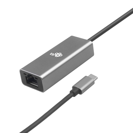 Изображение Adapter USB C - RJ45 szary, 10/100/1000 Mb/s 