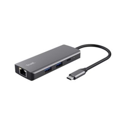 Изображение Dokstacija Trust Dalyx 6-in-1 USB-C Multi-Port