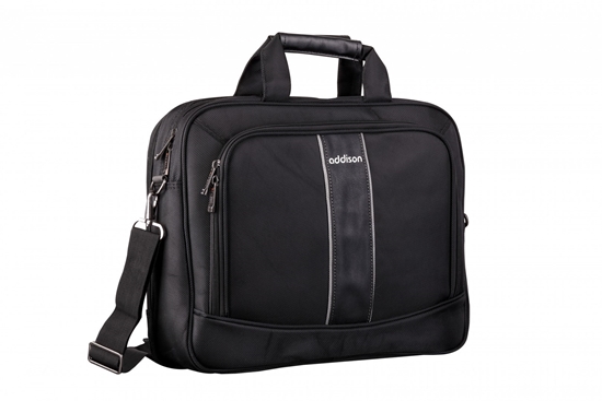 Picture of Addison 309014 notebook case 35.8 cm (14.1") Briefcase Black