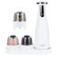 Attēls no Adler | Electric Salt and pepper grinder | AD 4449w | Grinder | 7 W | Housing material ABS plastic | Lithium | Mills with ceramic querns; Charging light; Auto power off after: 3 minutes; Fully charged for 120 minutes of continuous use; Charging time: 2.5 