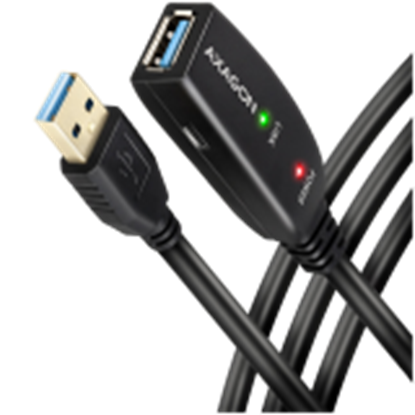 Attēls no ADR-305 USB 3.0 A-M -> A-F aktywny kabel przedłużacz/wzmacniacz 5m