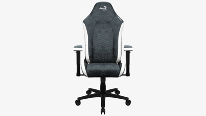 Picture of Aerocool Crown AeroSuede Universal gaming chair Padded seat Blue, Steel
