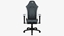 Attēls no Aerocool Crown AeroSuede Universal gaming chair Padded seat Blue, Steel