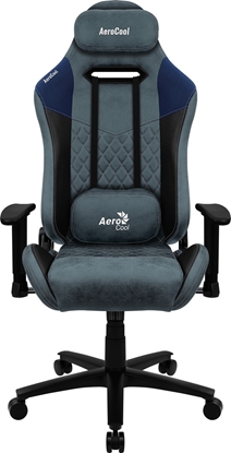 Attēls no Aerocool DUKE AeroSuede Universal gaming chair Black,Blue