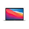 Изображение Apple MacBook Air Notebook 33.8 cm (13.3") 2560 x 1600 pixels Apple M 8 GB 256 GB SSD Wi-Fi 6 (802.11ax) macOS Big Sur Grey