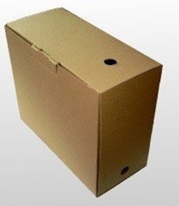 Picture of Archive box SMLT, 350x160x300mm, brown 0830-312