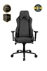 Picture of Arozzi mm | Vento Polyurethane; Soft Fabric; Metal; Aluminium | Vernazza Vento Gaming Chair Dark Grey