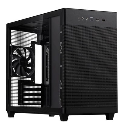 Attēls no ASUS AP201 PRIME CASE TG Mini Tower Black