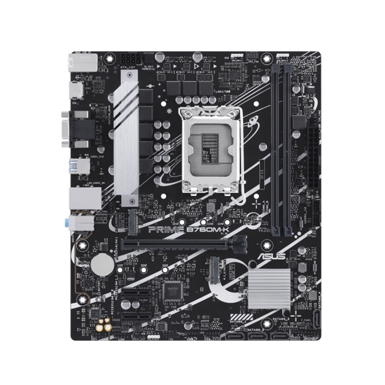 Picture of ASUS PRIME B760M-K Intel B760 LGA 1700 micro ATX