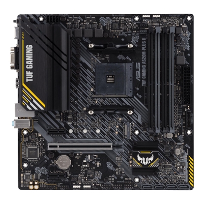 Attēls no ASUS TUF GAMING A520M-PLUS II AMD A520 Socket AM4 micro ATX